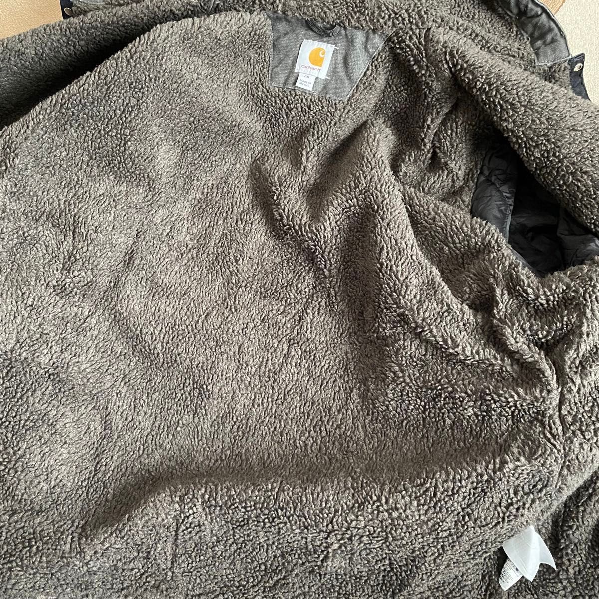 希少デザイン 】carhartt カーハート ダックジャケット 裏ボア 希少デザイン 】carhartt カーハート ダックジャケット 裏ボア