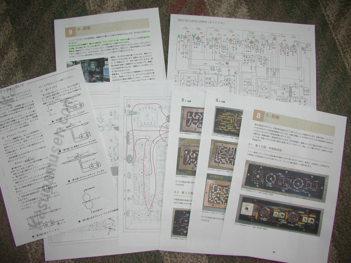 トリオ製9R-59D とデジタル周波数表示装置付　(補修動作品)_画像8