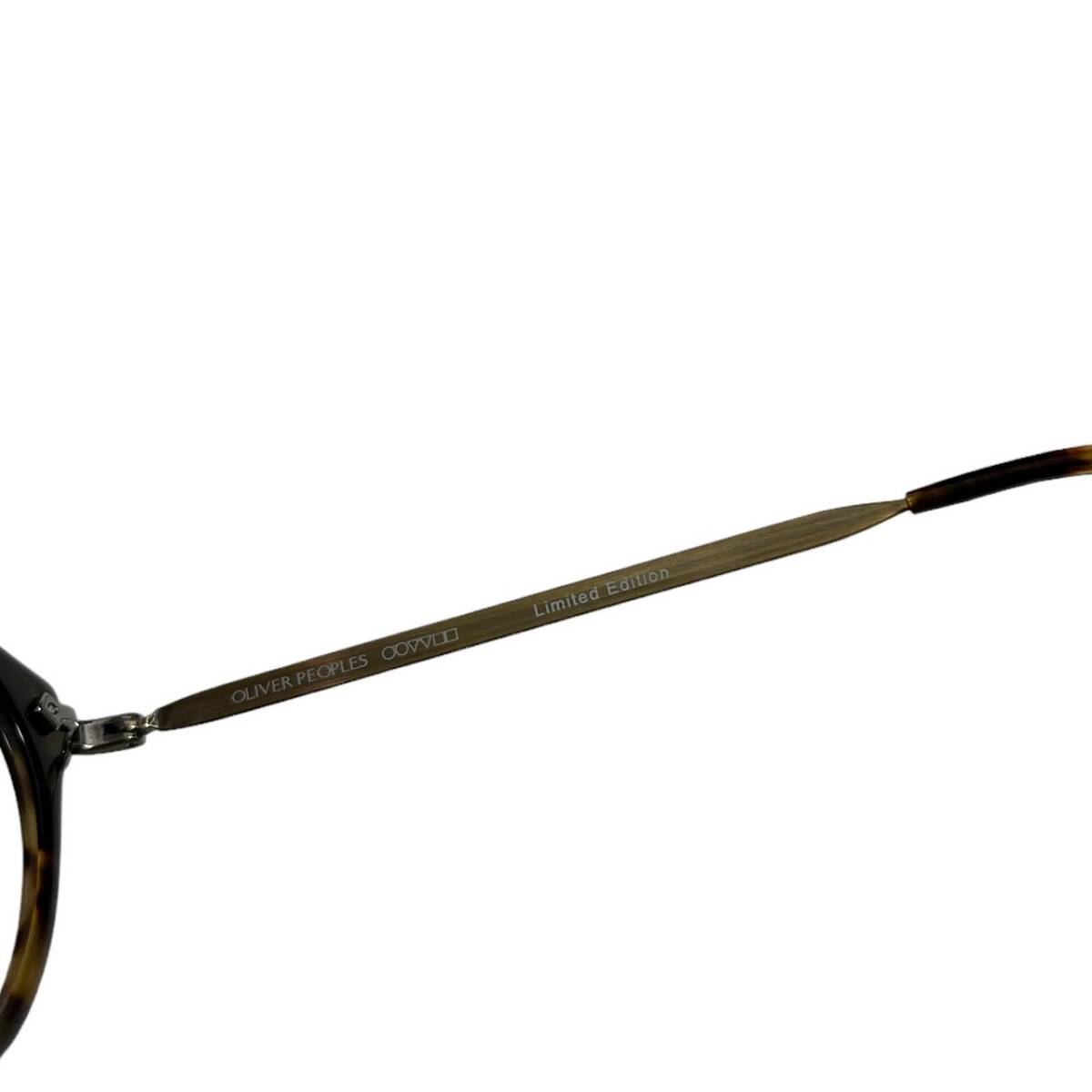 OLIVER PEOPLES オリバーピープルズ 505 DTB 47□24-142 雅 Limited Edition_画像4