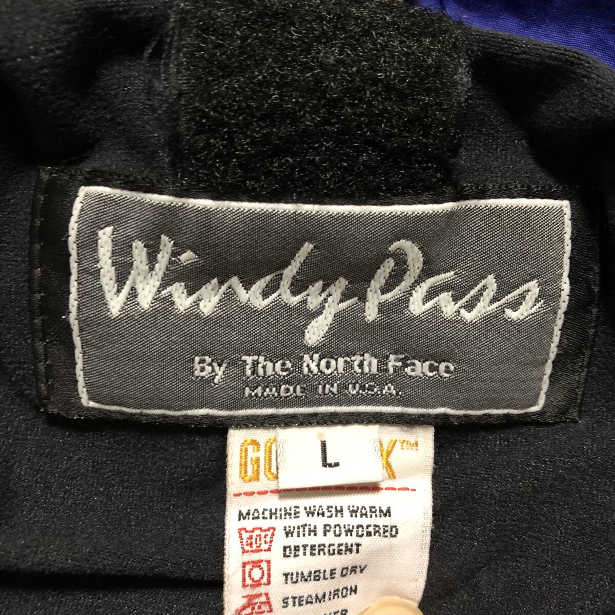 レア　80s　WINDY PASS　THENORTHFACE　ノースフェイス　ヴィンテージ　GORE-TEX　ゴアテックス　マウンテンパーカー　ナイロンジャケット