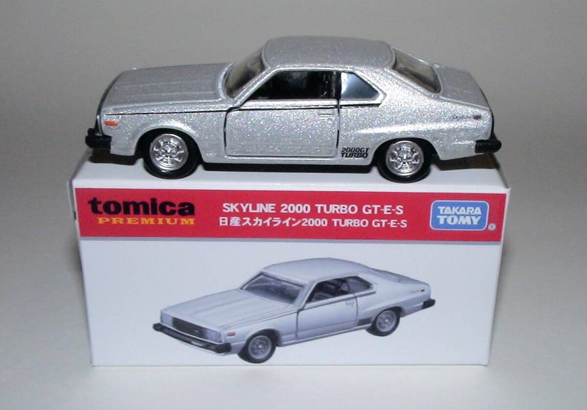 新品 トミカプレミアム SKYLINE 2000TURBO GT-E-S NISSAN SKYLINE 3 MODELS COLLECTION の画像2