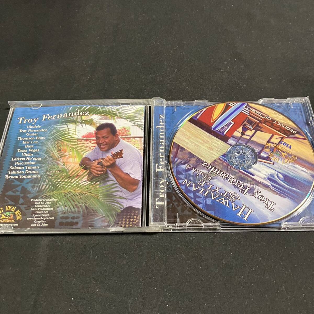 ZF1 CD TROY FERNANDEZ TROY FERNANDEZ HAWAIIAN STYLE UKULE_画像4