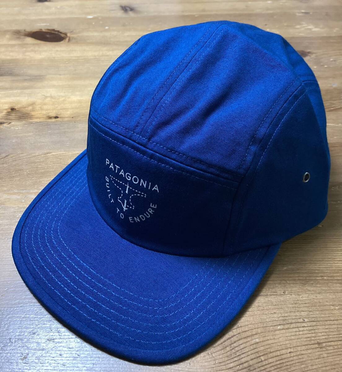 パタゴニア キャップ Patagonia 5パネル マクルーア・ハット 新品 Maclure hat 帽子 cap hat ブルー _画像3