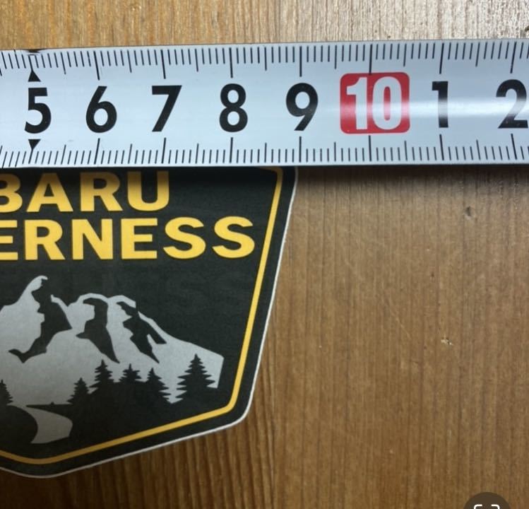 スバル Subaru ステッカー デカール 北米 usdm 日本未発売 US 正規品 アメリカスバル限定 シール decal 新品 wilderness _画像2