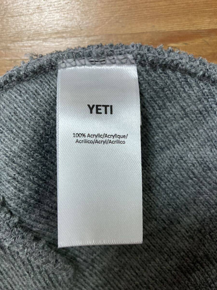 Yeti イエティ ニット帽 ニットキャップ 帽子 Logo Beanie 新品 ワッチ 日本未発売 ビーニー グレー イエティー
