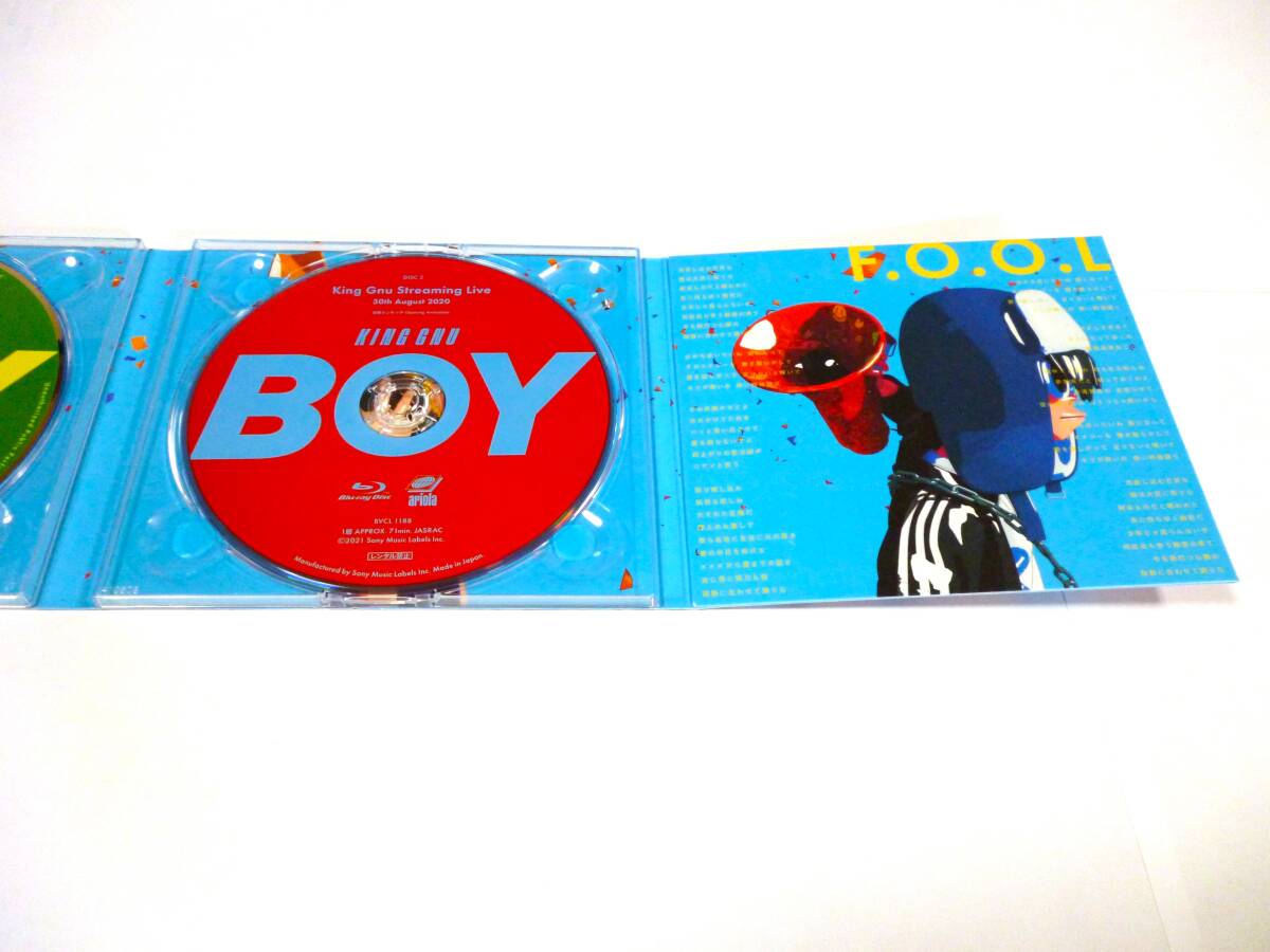 King Gnu　BOY　初回生産限定盤　CD　Blu-ray_画像6