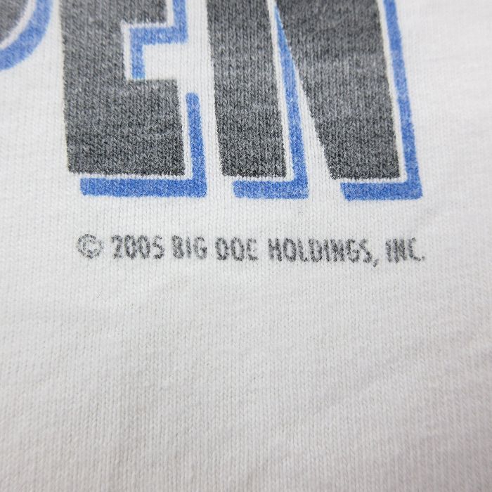 XL/古着 ビッグドッグス 半袖 ビンテージ Tシャツ メンズ 00s 犬 大きいサイズ クルーネック 白 ホワイト 23jul06 中古 3OF_画像5