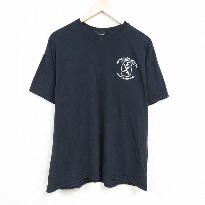 XL/古着 半袖 Tシャツ メンズ 死神 大きいサイズ コットン クルーネック 黒 ブラック 24mar02 中古_画像2