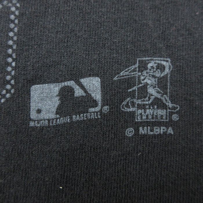 XL/古着 リー Lee 半袖 ビンテージ Tシャツ メンズ 00s MLB シカゴホワイトソックス ワールドシリーズ コットン クルーネック 黒 ブラック_画像5