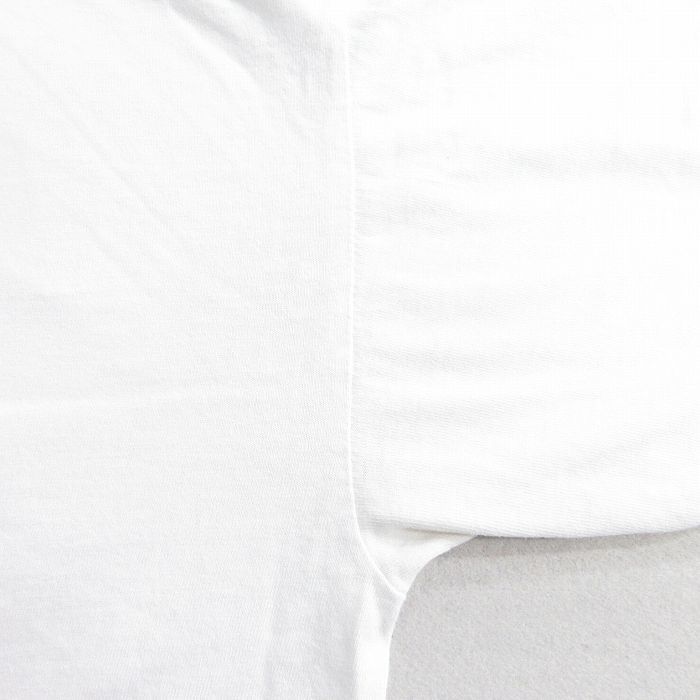 XL/古着 半袖 ビンテージ Tシャツ メンズ 90s テニス コットン クルーネック 白 ホワイト 24mar07 中古_画像7