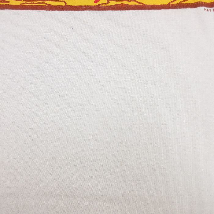 M/古着 フルーツオブザルーム 半袖 ビンテージ Tシャツ メンズ 00s PECKERS ビール ハンバーガー ウッドペッカー クルーネック 白 ホワイト_画像5