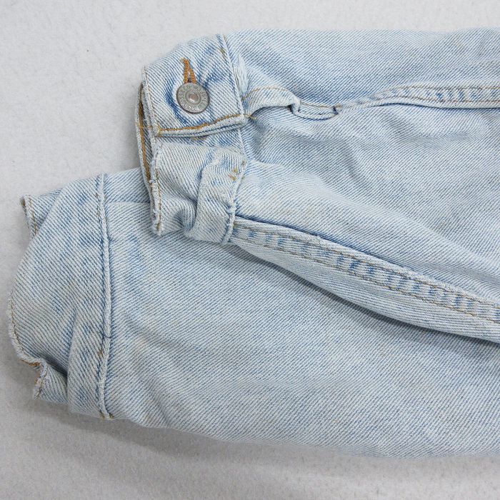 XL/古着 リーバイス Levis 70598 長袖 ジージャン メンズ 00s 薄紺 ネイビー デニム 23nov14 中古 アウター Gジャン ジャケット_画像9