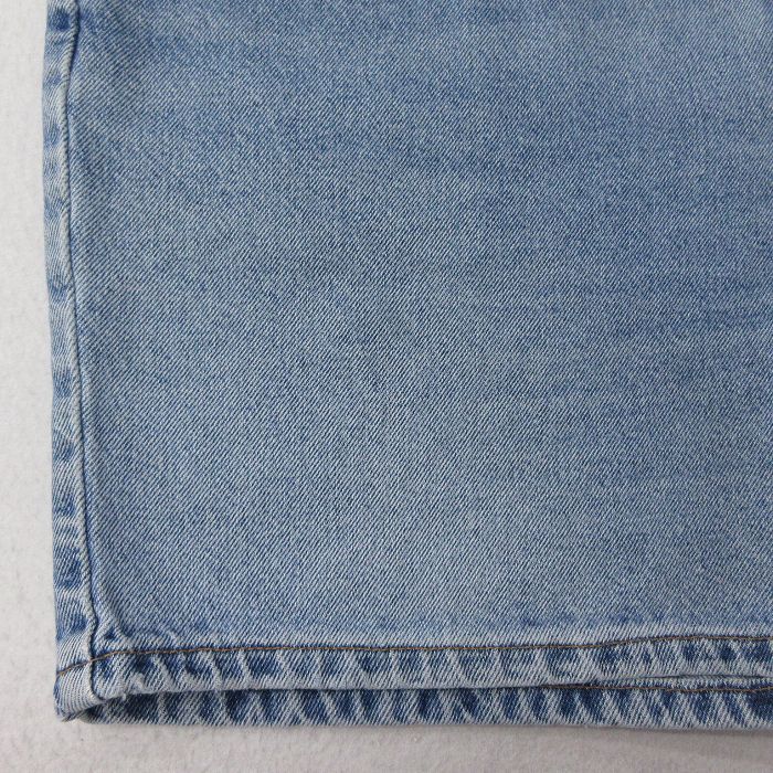 古着 リーバイス Levis 660 ショート パンツ ショーツ レディース 90s ヒゲ コットン 紺 ネイビー デニム 23jul06 中古 ボトムス 短パ_画像9