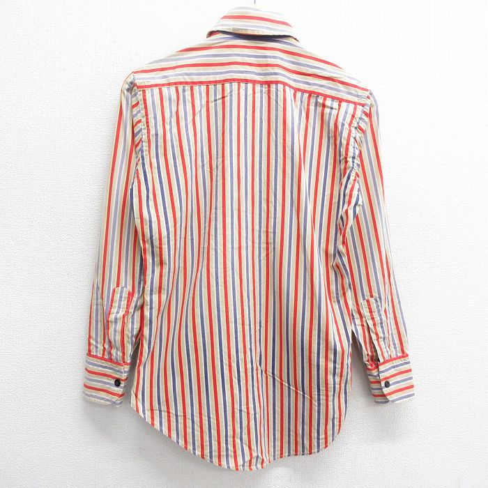 S/ old clothes Christian Dior long sleeve brand shirt men's 70s red other red stripe 23aug28 used tops 