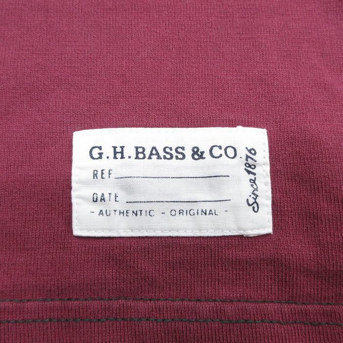 XL/古着 G.H.Bass 長袖 ラガー シャツ メンズ 00s マルチカラー コットン 濃緑他 グリーン 23sep19 中古 トップス_画像3