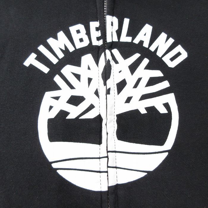  old clothes Timberland long sleeve sweat full Zip Parker Kids boys child clothes big Logo black black inside side fleece spe 23dec