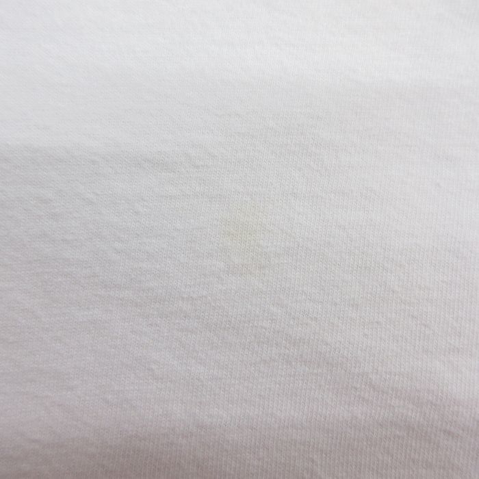 L/古着 スターター 半袖 ビンテージ Tシャツ メンズ 90s コネチカットハスキーズ バスケ コットン クルーネック 白 ホワイト 23mar31_画像8