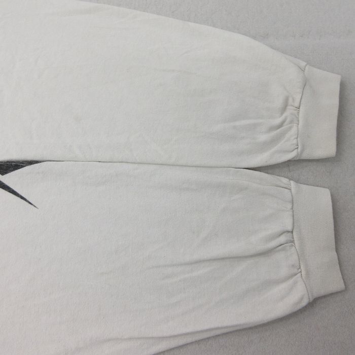 XL/古着 リーボック 長袖 ビンテージ Tシャツ メンズ 90s マラソン コットン クルーネック 白 ホワイト 23dec12 中古_画像6