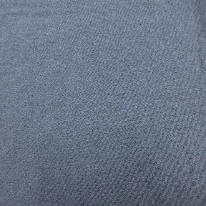 XL/古着 カーハート 半袖 ブランド Tシャツ メンズ ワンポイントロゴ 胸ポケット付き 大きいサイズ ロング丈 クルーネック 濃グレー 23_画像5
