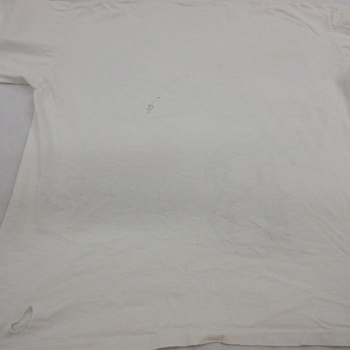 XL/古着 マジェスティック 半袖 ビンテージ Tシャツ メンズ 90s MLB ボストンレッドソックス クルーネック 白 ホワイト メジャーリーグ_画像9