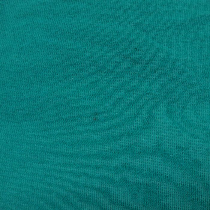 XL/古着 半袖 ビンテージ Tシャツ メンズ 00s UNC ウィルミントン 刺繍 コットン クルーネック 青緑 23jul07 中古_画像5