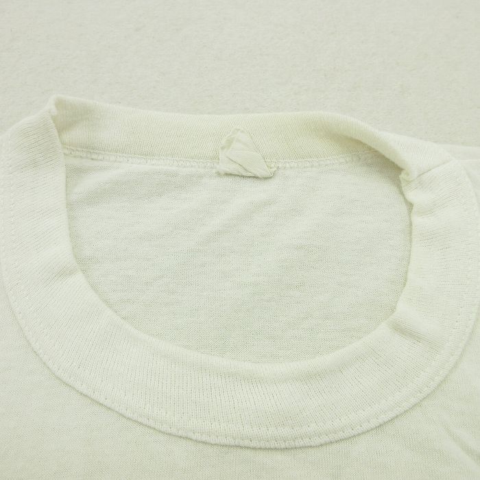 XL/古着 半袖 ビンテージ Tシャツ メンズ 80s レディライオンズ バスケットボール クルーネック 白 ホワイト 23jul19 中古_画像4