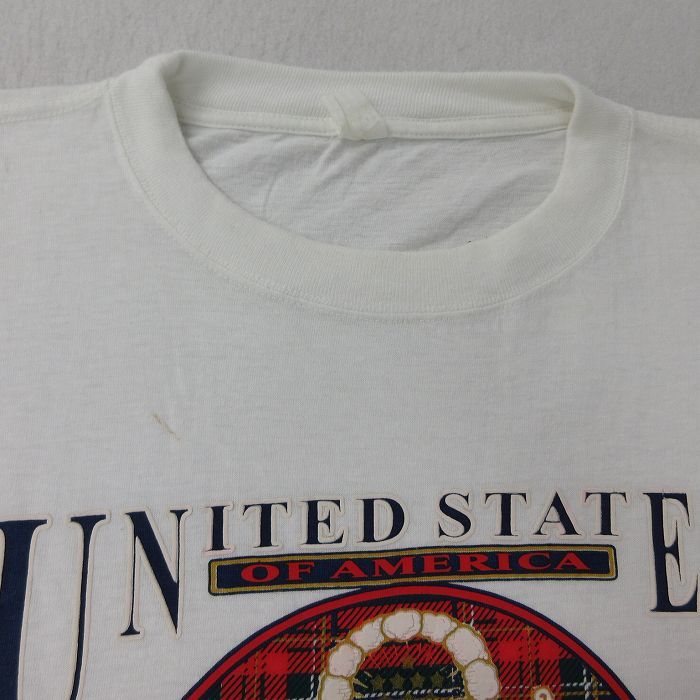 XL/古着 半袖 ビンテージ Tシャツ メンズ 00s ワシントンDC クルーネック 白 ホワイト 23aug07 中古_画像5