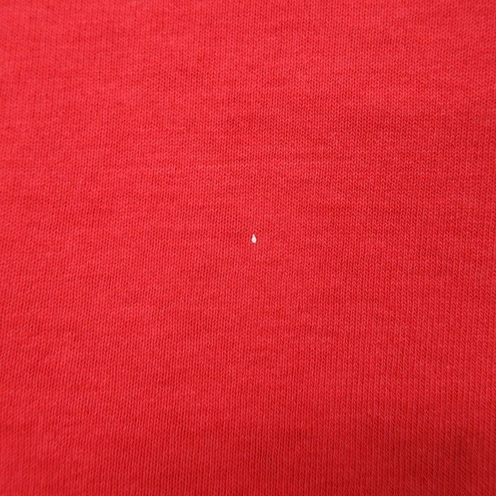 XL/古着 半袖 ビンテージ Tシャツ メンズ 90s YMCA メープルシティ ロードランナー 大きいサイズ クルーネック 赤 レッド spe 23apr18_画像6