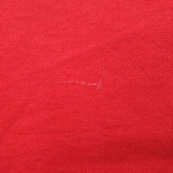 XL/古着 半袖 ビンテージ Tシャツ メンズ 90s YMCA メープルシティ ロードランナー 大きいサイズ クルーネック 赤 レッド spe 23apr18_画像7