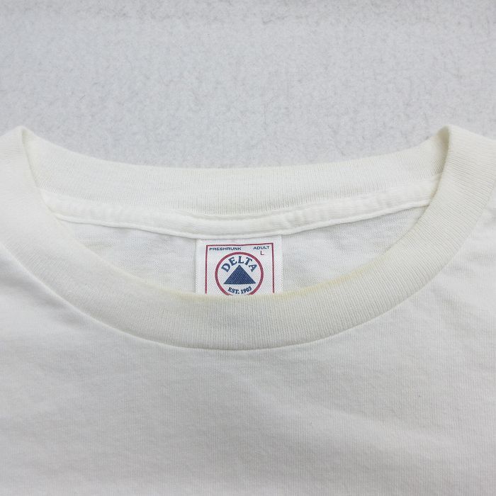 XL/古着 半袖 ビンテージ Tシャツ メンズ 00s ワシントンDC コットン クルーネック 白 ホワイト 23may11 中古_画像4