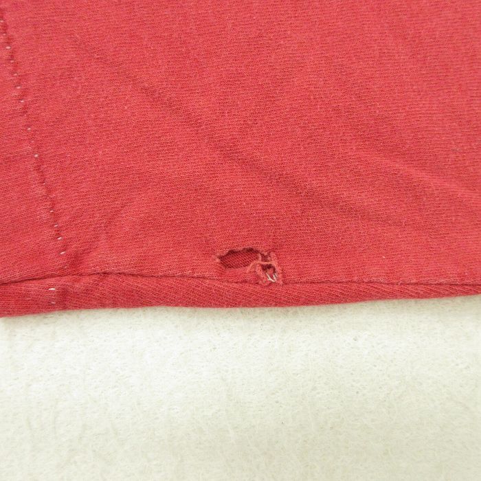 XL/古着 半袖 ビンテージ Tシャツ メンズ 90s ハードロックカフェ ラスベガス 大きいサイズ コットン クルーネック 赤系 レッド 23jul1_画像6