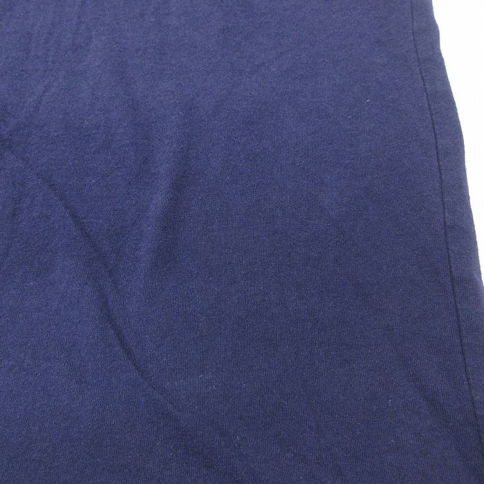 XL/古着 半袖 ビンテージ Tシャツ メンズ 00s ミリタリー イスラエル エアフォース コットン クルーネック 紺 ネイビー 23apr24 中古_画像4