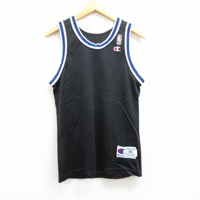 S/古着 チャンピオン champion ビンテージ タンクトップ メンズ 90s NBA オーランドマジック シャキールオニール 32 メッシュ地 クルー_画像2