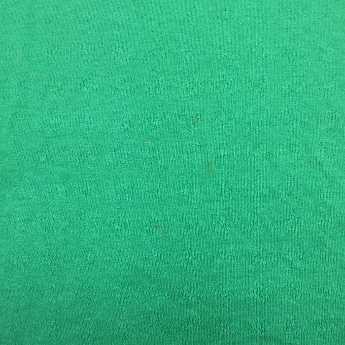 M/古着 半袖 ビンテージ Tシャツ メンズ 80s GEORGE A．YETKA クルーネック 緑 グリーン 23apr01 中古_画像8