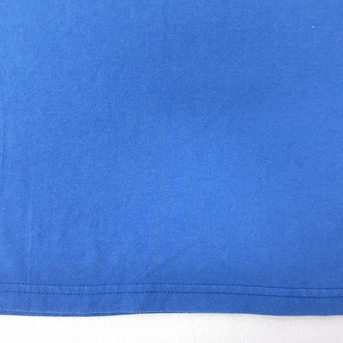 XL/古着 半袖 ビンテージ Tシャツ メンズ 90s TEAM DOI 大きいサイズ クルーネック 青 ブルー 23jun26 中古_画像6