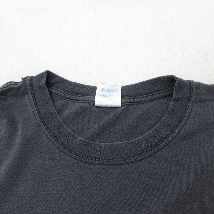 XL/古着 半袖 ビンテージ Tシャツ メンズ 00s ABSOLUTE MARINES ミリタリー 大きいサイズ コットン クルーネック 黒 ブラック 23jun17_画像9