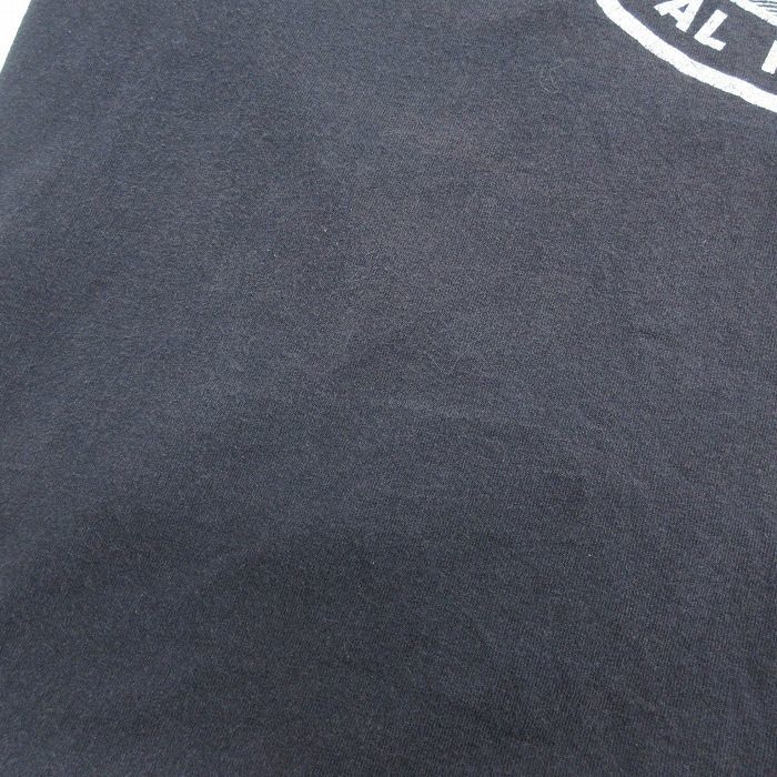 XL/古着 半袖 ビンテージ Tシャツ メンズ 00s ミリタリー USNAVY ネイビー リフレクター 大きいサイズ クルーネック 黒 ブラック 23jun_画像6