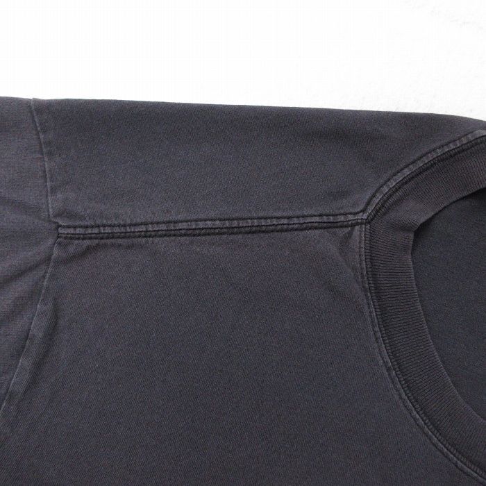 XL/古着 プーマ puma 半袖 ビンテージ Tシャツ メンズ 00s ビッグロゴ 大きいサイズ クルーネック 黒 ブラック 23aug08 中古_画像4