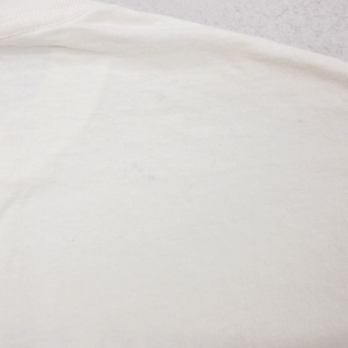 XL/古着 半袖 ビンテージ Tシャツ メンズ 00s グランパ コットン クルーネック 白 ホワイト 23aug03 中古_画像5