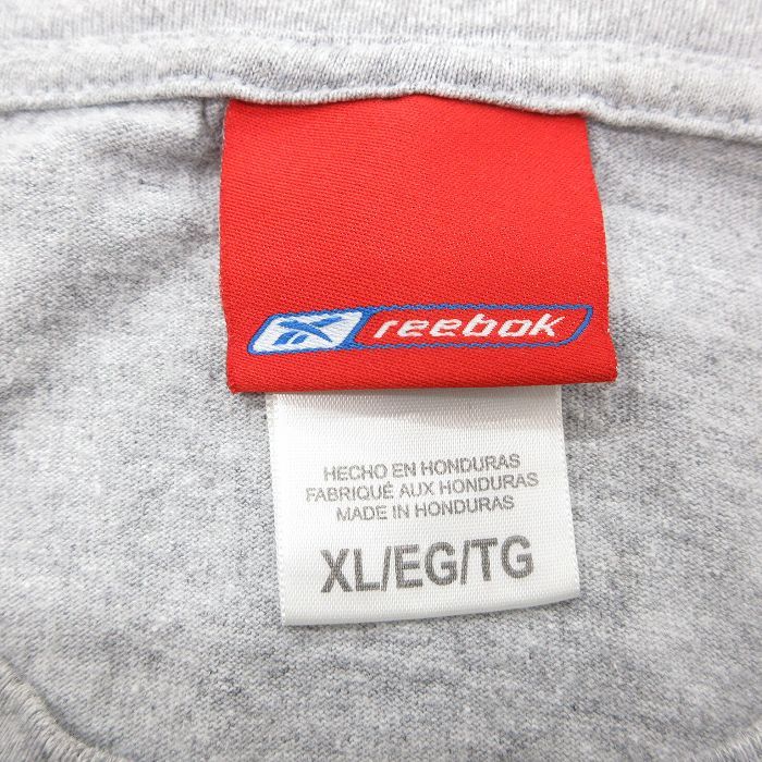 XL/古着 リーボック 半袖 ビンテージ Tシャツ メンズ 00s NFL フィラデルフィアイーグルス ワンポイントロゴ 大きいサイズ クルーネッ_画像3