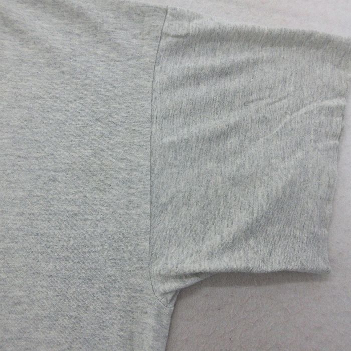 XL//古着 半袖 ビンテージ Tシャツ メンズ 90s Sticky FINGERS カフェ ロンドン 大きいサイズ クルーネック グレー 霜降り 23may13 中_画像7