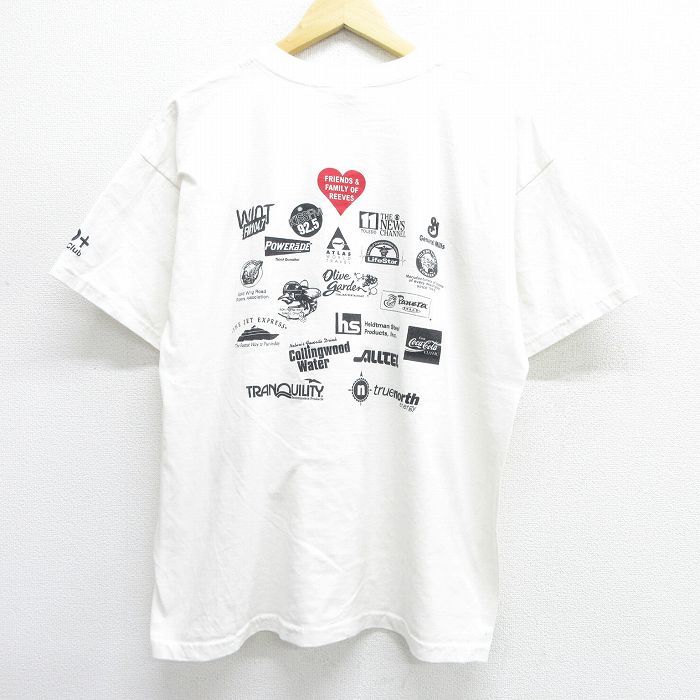 XL/古着 半袖 ビンテージ Tシャツ メンズ 00s 自転車 企業広告 白 ホワイト 23may23 中古_画像2
