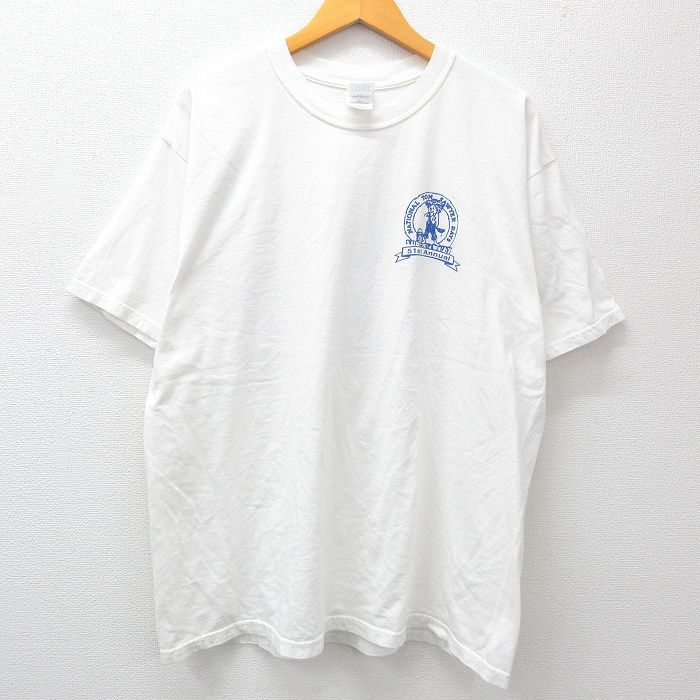 XL/古着 半袖 ビンテージ Tシャツ メンズ 00s トムソーヤ カエル コットン クルーネック 白 ホワイト 23aug03 中古_画像2