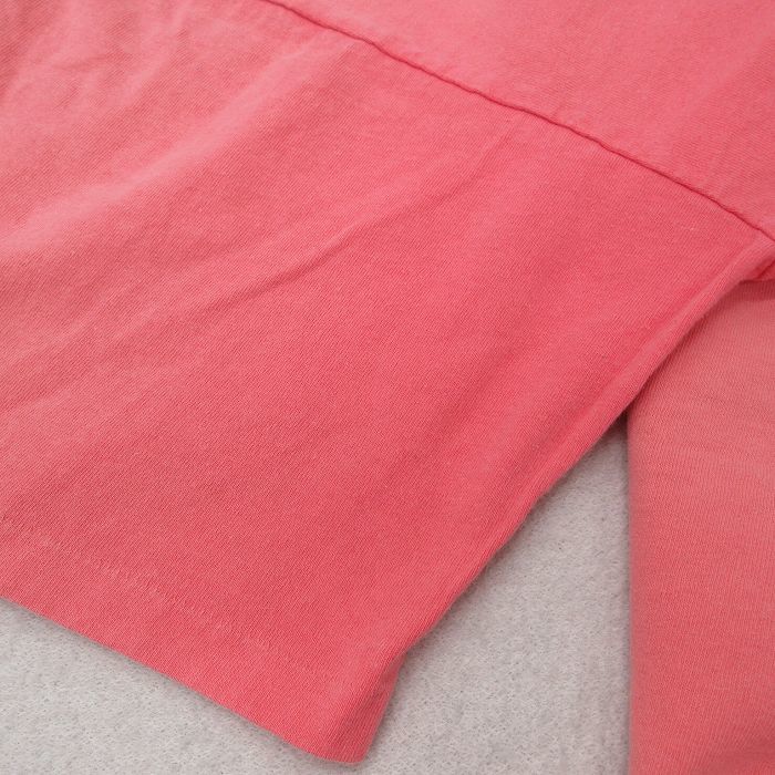 XL/古着 オニータ ONEITA 半袖 ビンテージ Tシャツ メンズ 90s バーモント フェスティバル 大きいサイズ コットン クルーネック ピンク_画像5