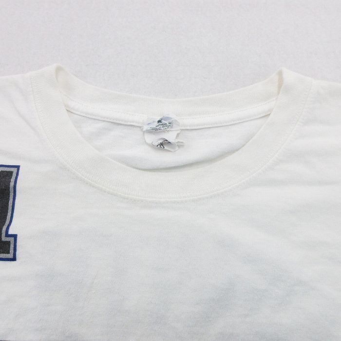 XL/古着 半袖 ビンテージ Tシャツ メンズ 00s NHL タンパベイライトニング マイクスミス 41 大きいサイズ コットン クルーネック 白 ホワイ_画像6