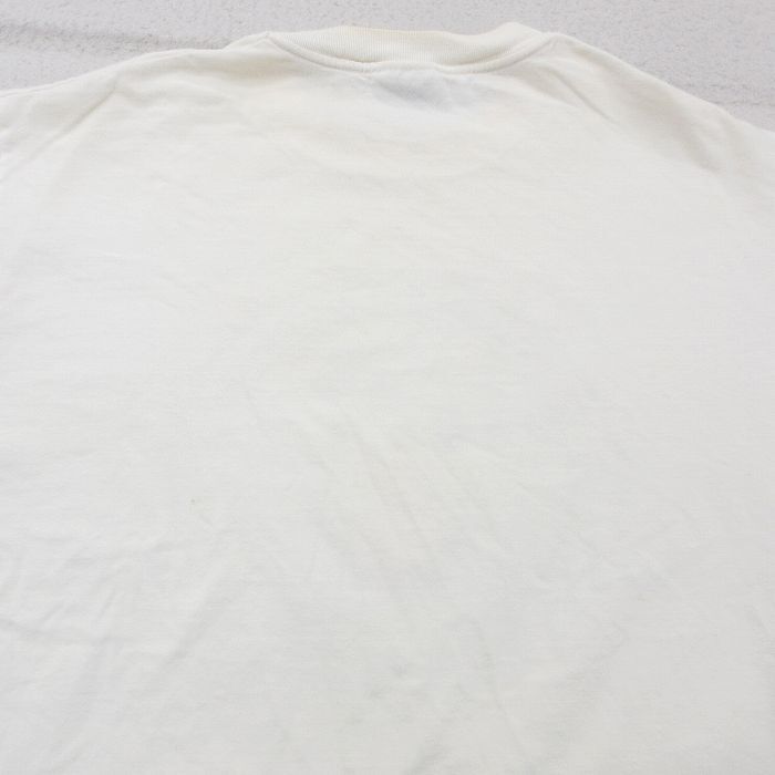 XL/古着 ヘインズ 半袖 ビンテージ Tシャツ メンズ 00s トランプ ヒューストン コットン クルーネック 白 ホワイト 24mar19 中古_画像7