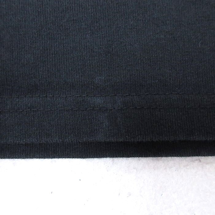 XL/古着 ナイキ NIKE 半袖 Tシャツ メンズ ワンポイントロゴ 胸ポケット付き 大きいサイズ コットン クルーネック 黒 ブラック 24mar21 中_画像4