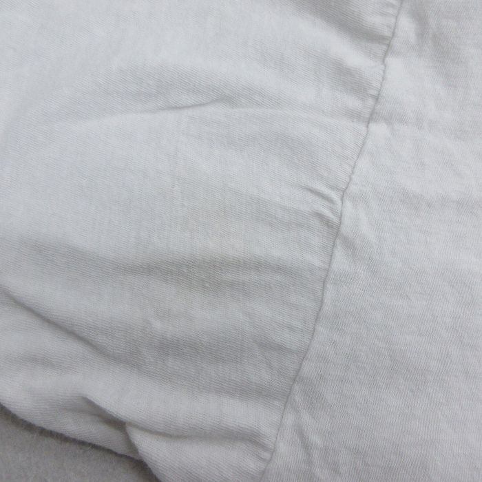 XL/古着 半袖 ビンテージ Tシャツ メンズ 90s ヤシの木 ココナッツ コットン クルーネック 白 ホワイト 24mar22 中古_画像7
