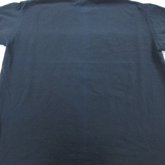 XL/古着 マジェスティック 半袖 Tシャツ メンズ NFL デンバーブロンコス カロライナパンサーズ コットン クルーネック 黒 ブラック アメフ_画像4