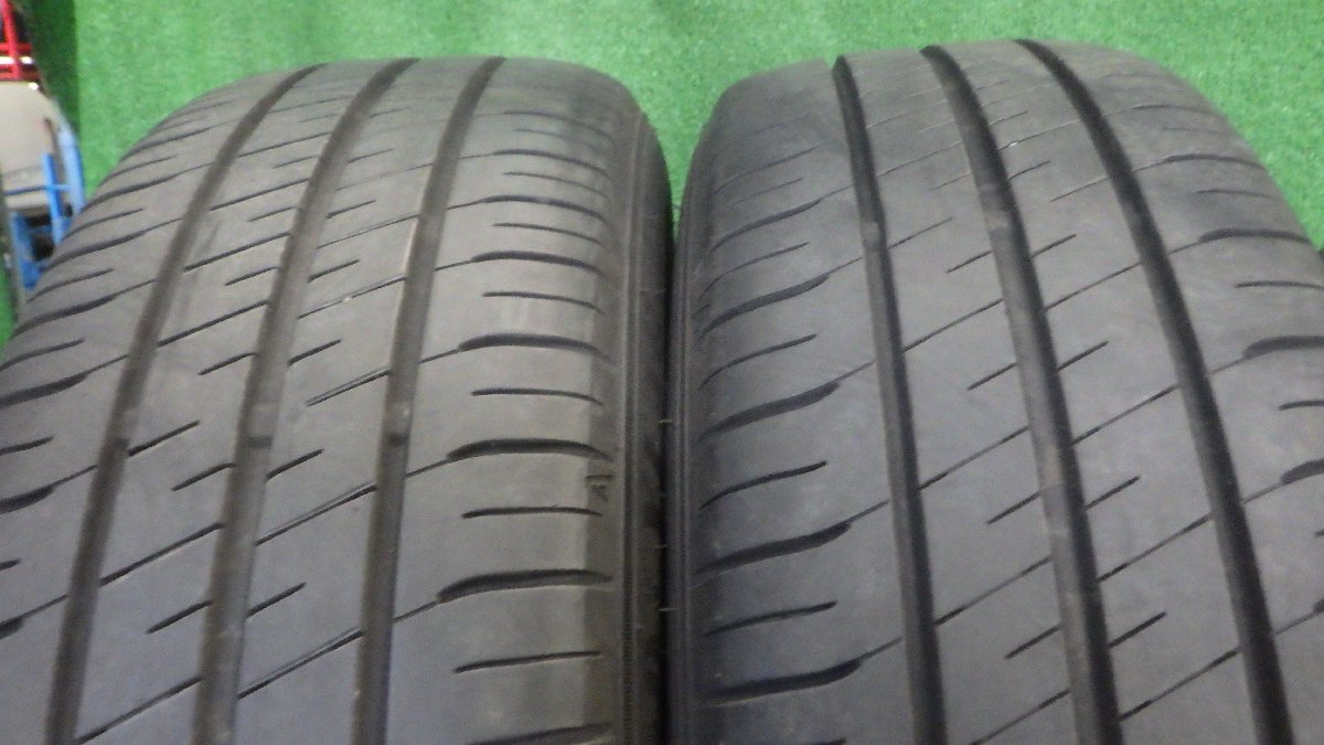 ◆ フィアット500 純正 アルミホイール タイヤ 15インチ 4本セット 6.0J +35 PCD100 4穴 185/55R15 GoodYEAR 中古 C19_画像6